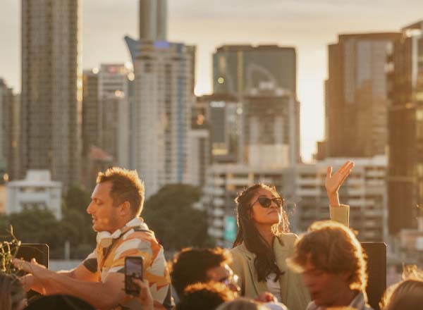 Rooftop bar Maya Mexican in Brisbane