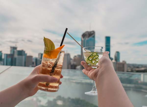 Bar en la azotea The Terrace by Emporium Hotel South Bank en Brisbane