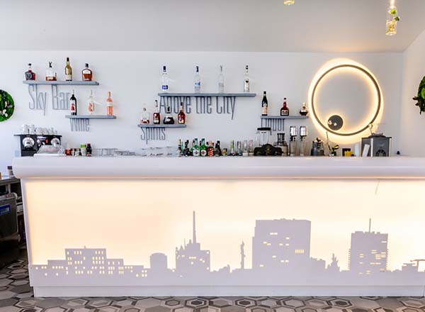 Rooftop bar SkyBar Dorobanti in Bucharest