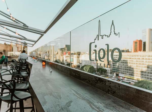 Rooftop bar Cielo Sky Bar in Buenos Aires