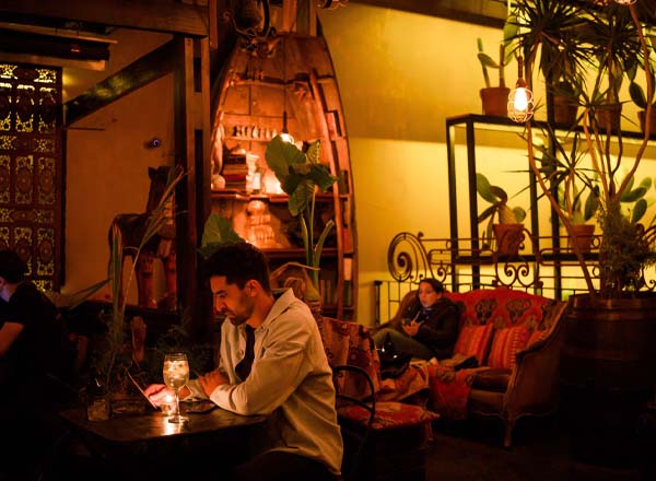 Rooftop bar Rey de Copas in Buenos Aires