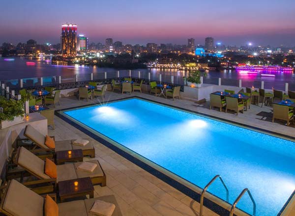 The Rooftop at Kempinski Nile Hotel - Rooftop bar in Cairo | The ...