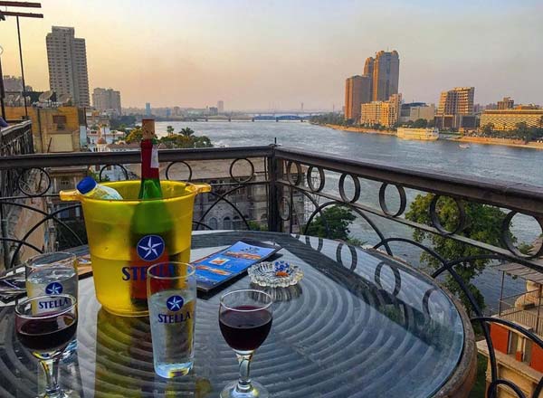 Rooftop bar Zamalek Rooftop in Cairo