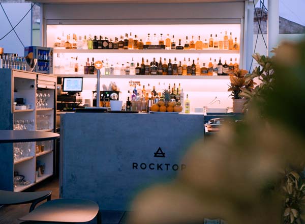 Rooftop bar Rocktop La Peregrina in Canary Islands (Gran Canaria)