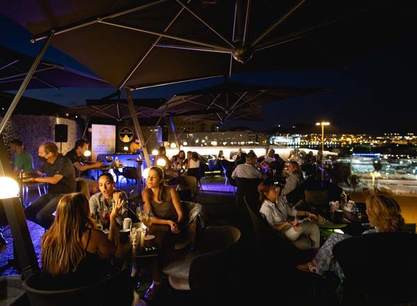 Rooftop bar TAJ Rooftop & Lounge in Canary Islands (Gran Canaria)