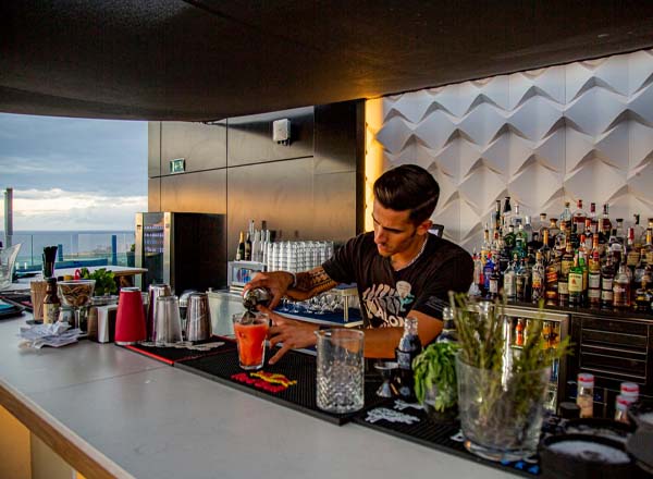 Rooftop bar The 16th in Canary Islands (Tenerife)