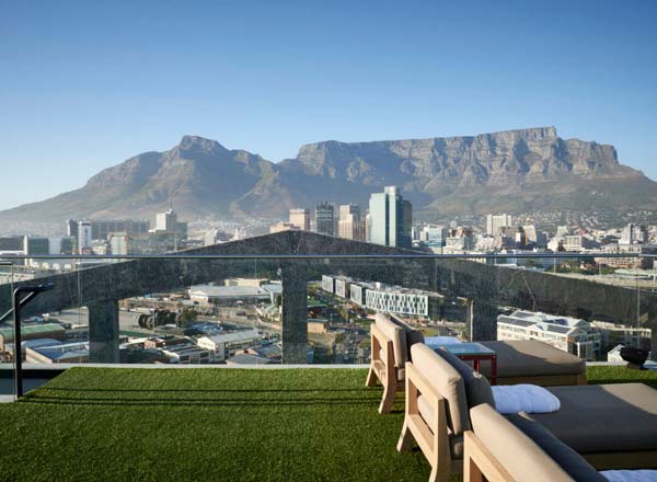 Rooftop bar The Silo Rooftop Bar in Cape Town