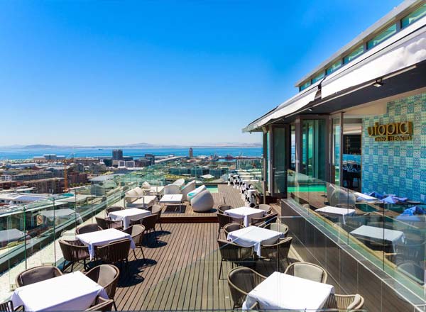 Rooftop bar Utopia - Dining Elevated in Cape Town