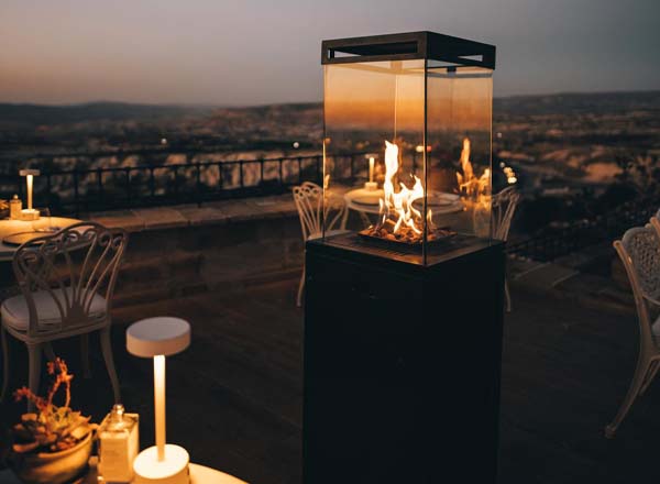 Rooftop bar Lil’a at Museum Hotel in Cappadocia