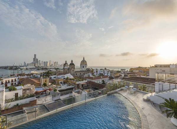 Rooftop bar Movich Hotel Rooftop in Cartagena