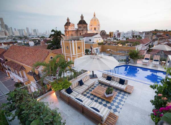 Rooftop bar Sophia Rooftop in Cartagena