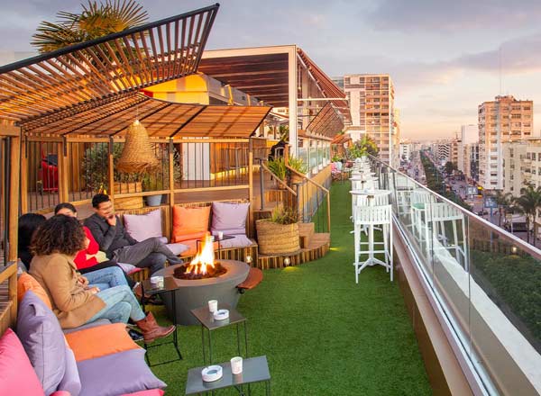 Rooftop bar LE BIR By Adagio in Casablanca