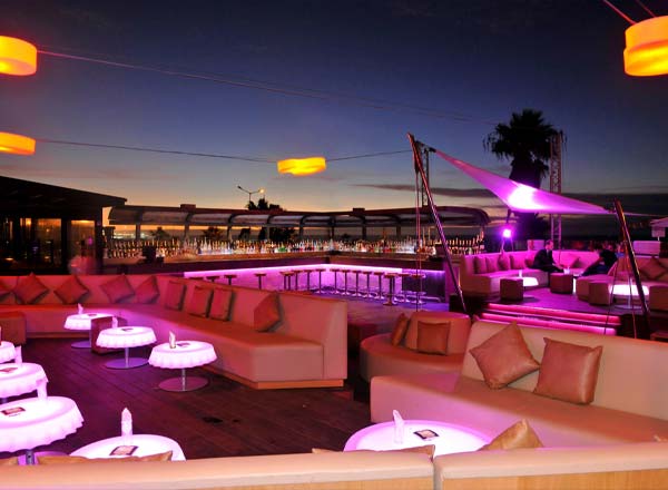 Rooftop bar Sky Bar Casablanca in Casablanca