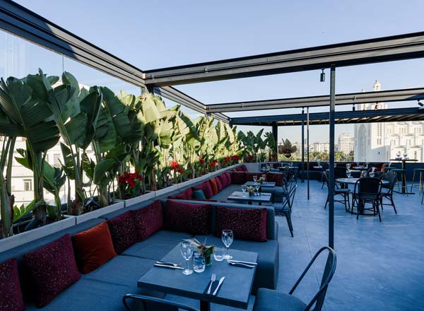 Rooftop bar Casablanca The Jame's Rooftop in Casablanca