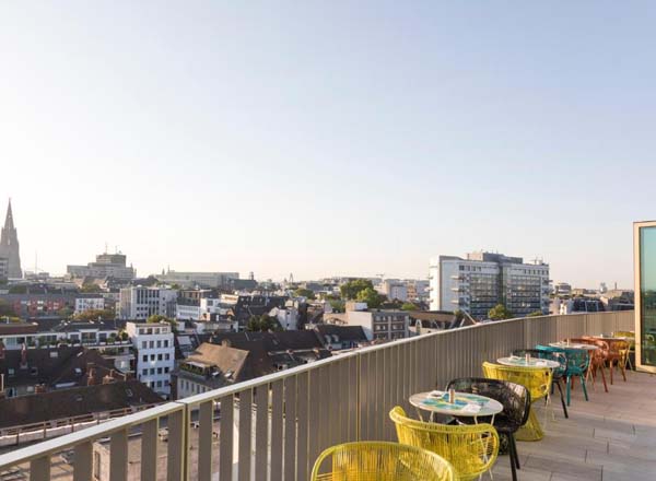 Rooftop bar Monkey Bar Köln in Cologne
