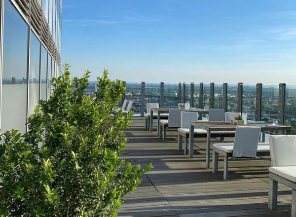 Rooftop bar Osman 30 in Cologne