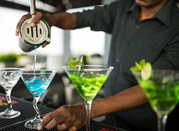 Rooftop bar Vu Resto-Bar in Colombo