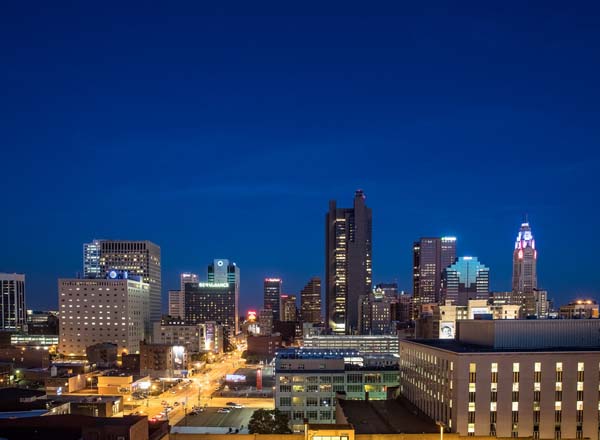 Rooftop bar Goodale Station in Columbus