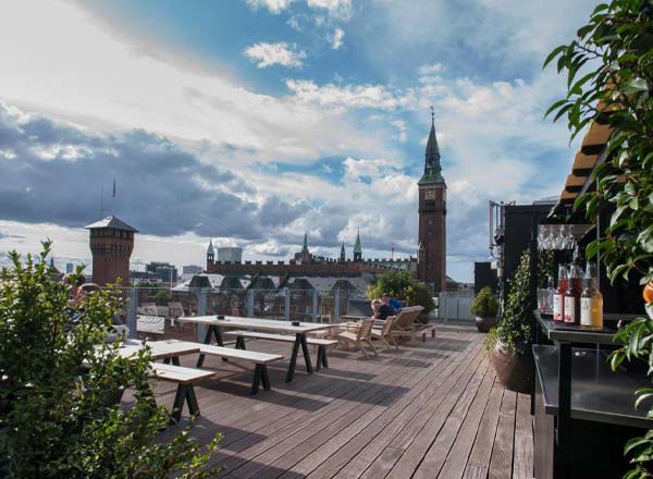 Rooftop bar The Rooftop Bar at Hotel Danmark in Copenhagen