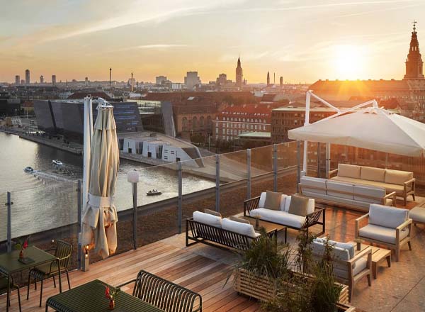 Rooftop bar ROOF – Bar & Lounge in Copenhagen
