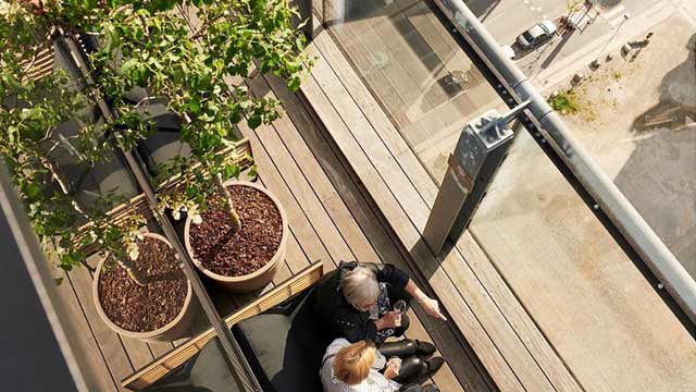 Rooftop Bar Restaurante Silo en Copenhague
