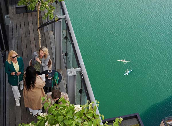 Rooftop bar Restaurant Silo in Copenhagen