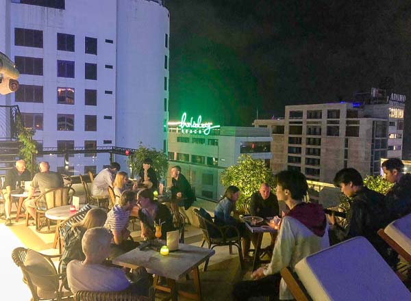 Rooftop bar Marine Sky Bar in Da Nang