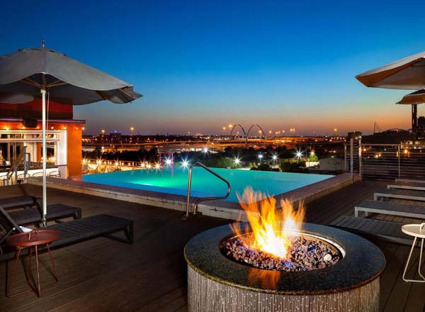 Bar en la azotea Gallery Rooftop Lounge en Dallas