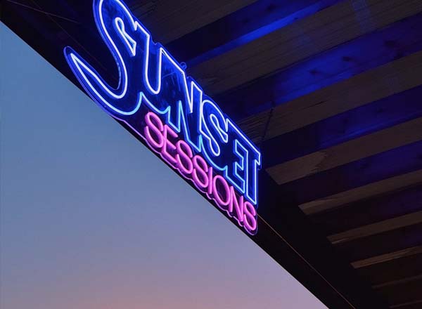 Rooftop bar Ruby Room / Sunset Sessions in Dallas