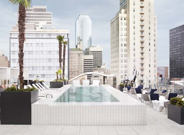 Rooftop bar Waterproof in Dallas