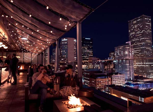 Bar en la azotea 54thirty Rooftop en Denver
