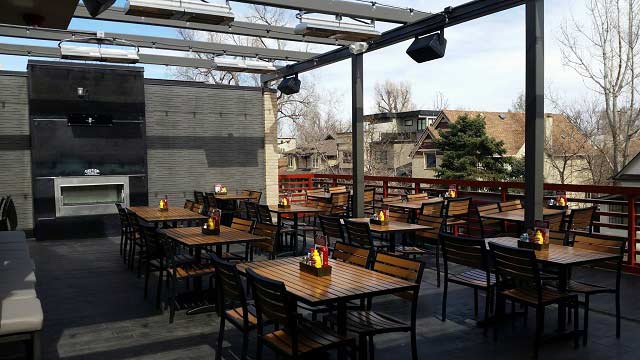 Rooftop bar Tavern Platt Park in Denver