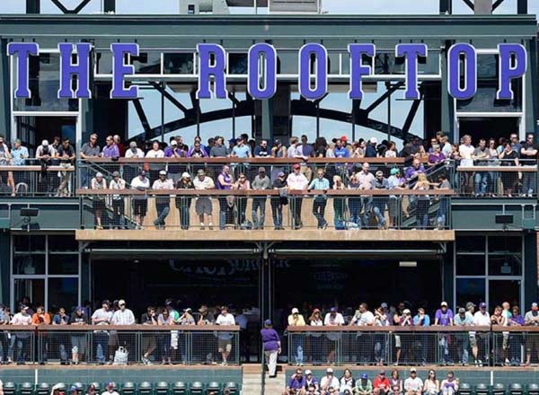 The Rooftop At Coors Field Bar In Denver Guide