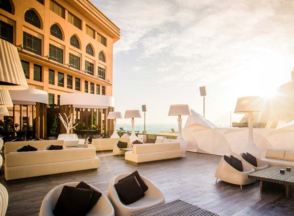 Rooftop bar The Rooftop Doha at St Regis in Doha