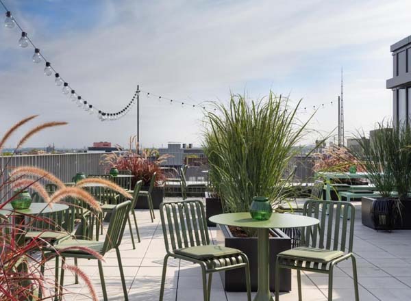 Rooftop bar Baseology in Dortmund