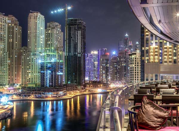 Rooftop bar Asia Asia in Dubai