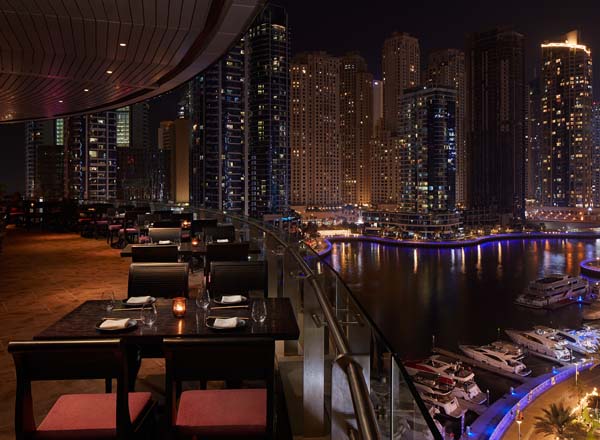 Rooftop bar Asia Asia in Dubai