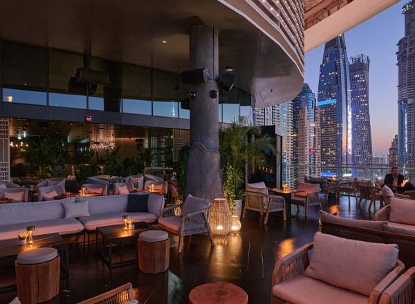 Rooftop bar Attiko Dubai in Dubai