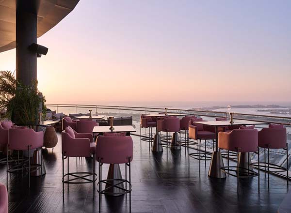 Rooftop bar Attiko Dubai in Dubai