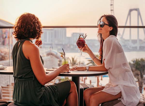 Rooftop bar Bla Bla Dubai in Dubai