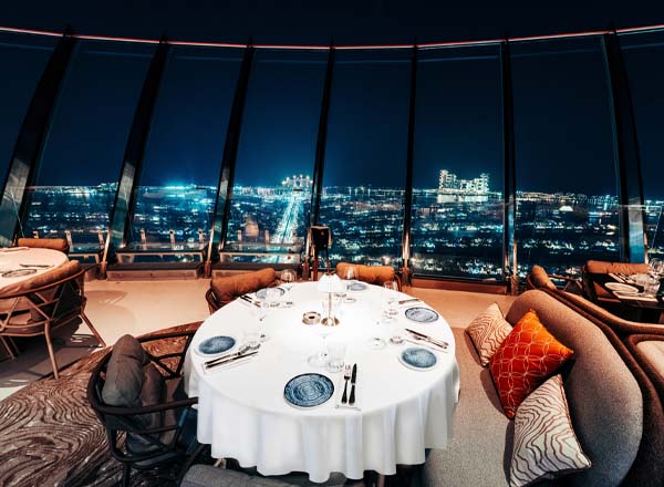 Rooftop bar CouCou Dubai in Dubai