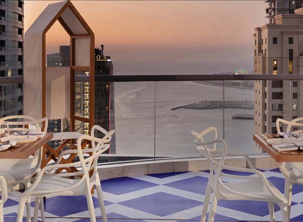 Rooftop bar REX Bar Dubai in Dubai