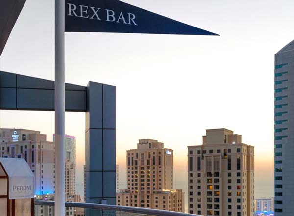 Rooftop bar REX Bar Dubai in Dubai
