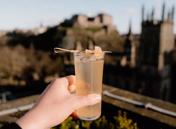 Rooftop bar 1820 Rooftop Bar in Edinburgh