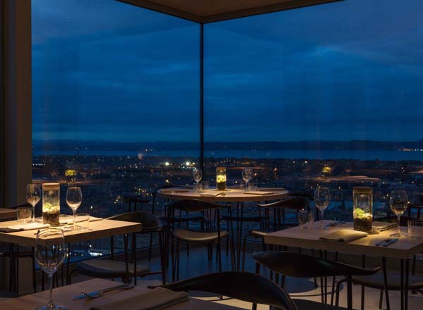 Rooftop bar The Lookout by Gardener's Cottage in Edinburgh