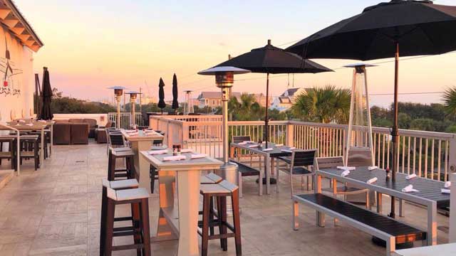 Rooftop bar 723 Whiskey Bravo Emerald Coast