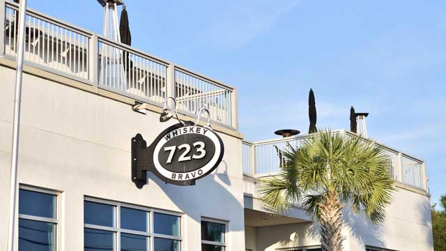 Rooftop bar 723 Whiskey Bravo Emerald Coast