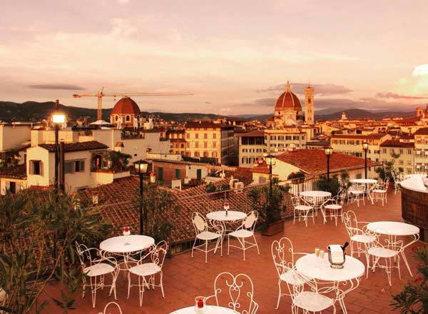 Ti år væv bestå Hotel Croce di Malta - Rooftop bar in Florence | The Rooftop Guide