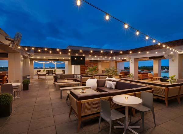 Rooftop bar Lot 12 Rooftop Bar in Fort Worth