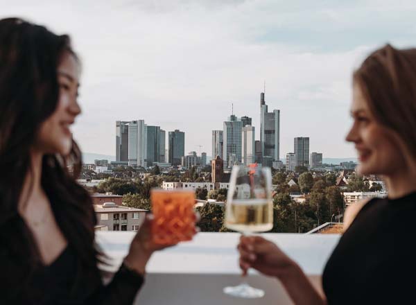 Rooftop bar The Blasky Hotel & Rooftop in Frankfurt